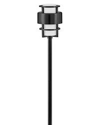 Hinkley 12V LED Saturn Glass Cylinder Path Light