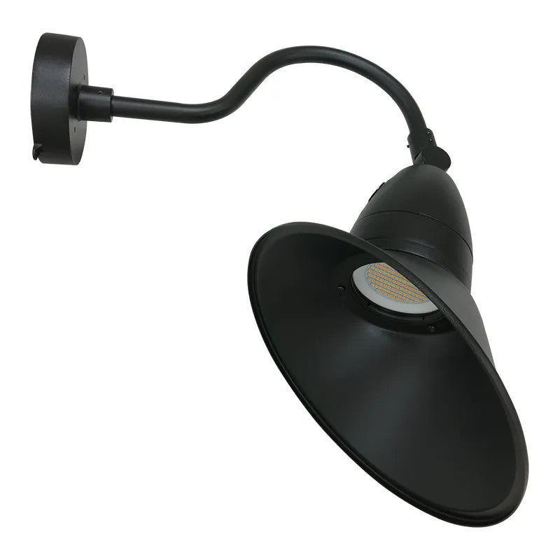 Westgate 120V/277V LED Tri Glow Angled Gooseneck Light