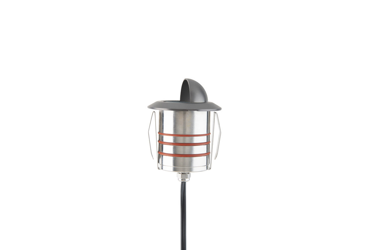 WAC 2" LED Flow Beam Recessed Round Scoop Inground Landscape Light