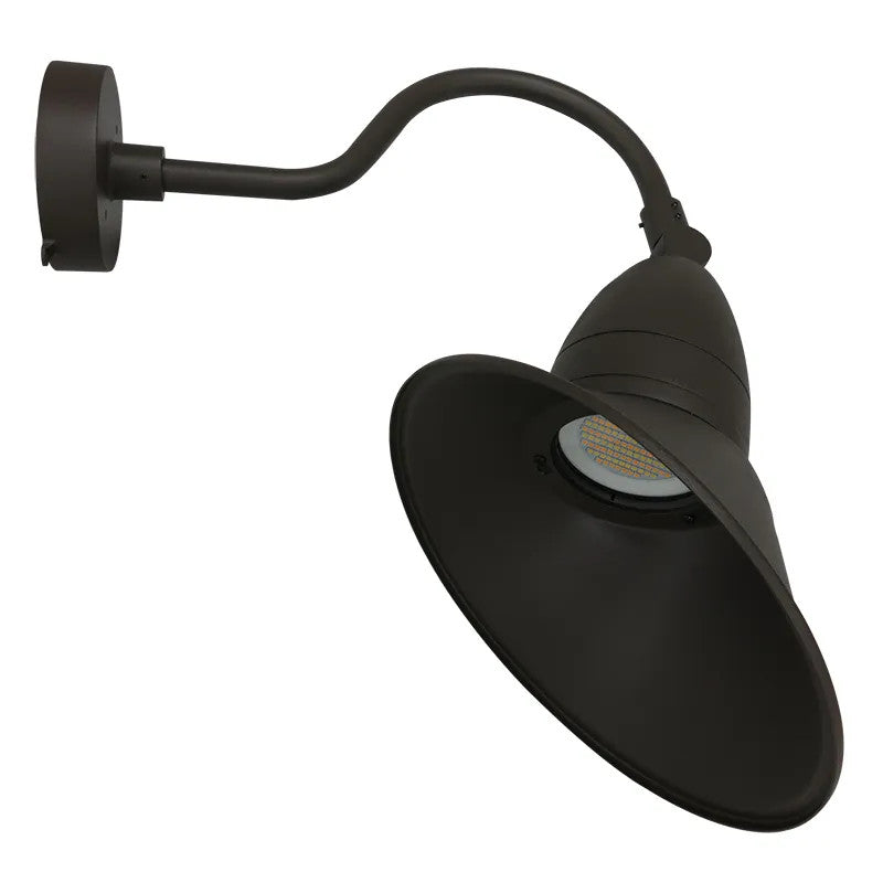 Westgate 120V/277V LED Tri Glow Angled Gooseneck Light