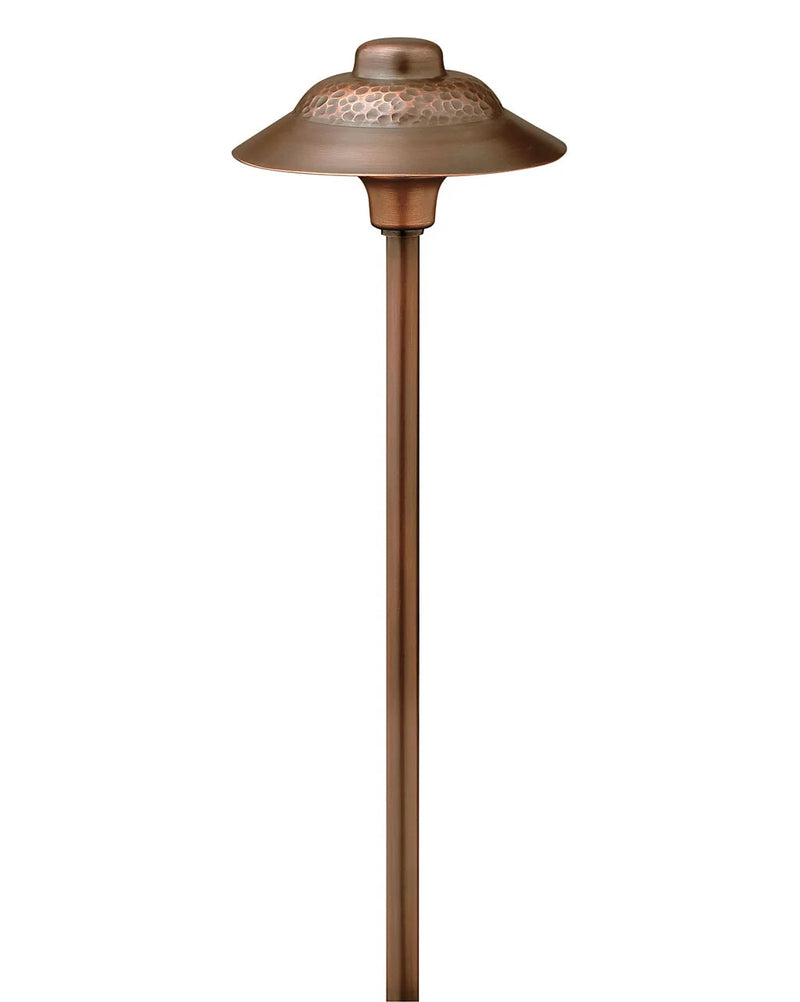 Hinkley 12V LED Copper Frosted Path Light