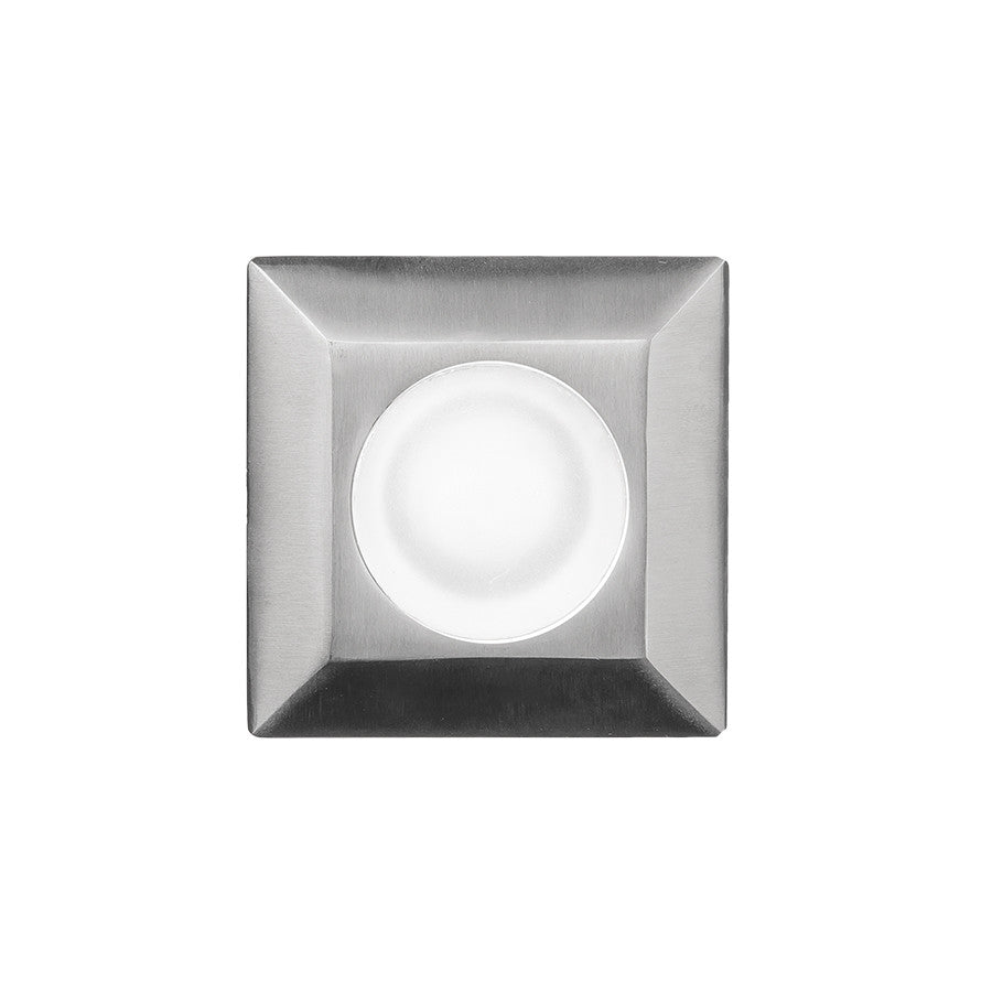 WAC 9V/15V LED Shadow Beam Square Hex Louver Inground Light