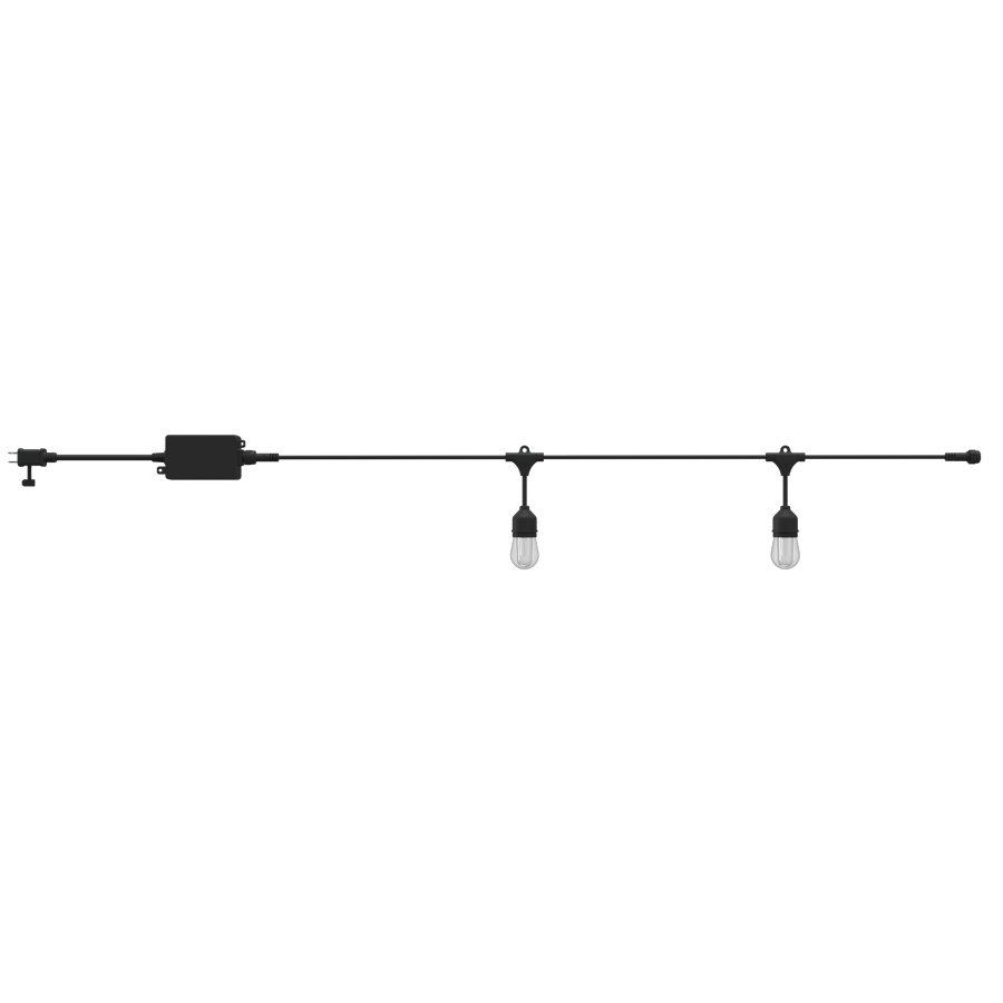 RAB GLW 50 ft Smart LED String Lights — RGBW or Tunable White