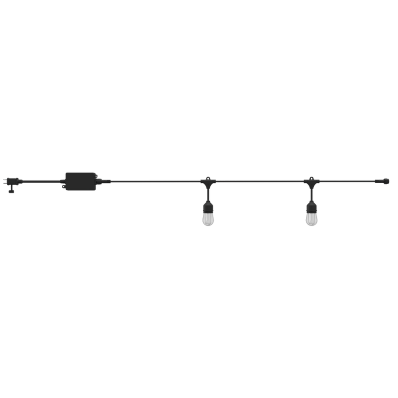 RAB GLW 50 ft Smart LED String Lights — RGBW or Tunable White