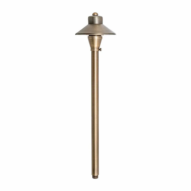 Westgate 12V LED Solid Brass Housing Bronze Finish Path Light