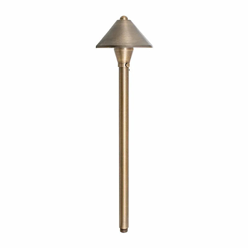 Westgate 12V LED Corrosion Resistant Solid Brass Path Light
