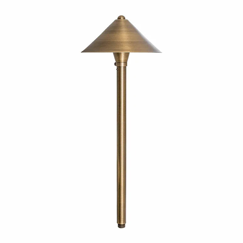 Westgate 12V LED Aura Beam Solid Brass Path And Area Light