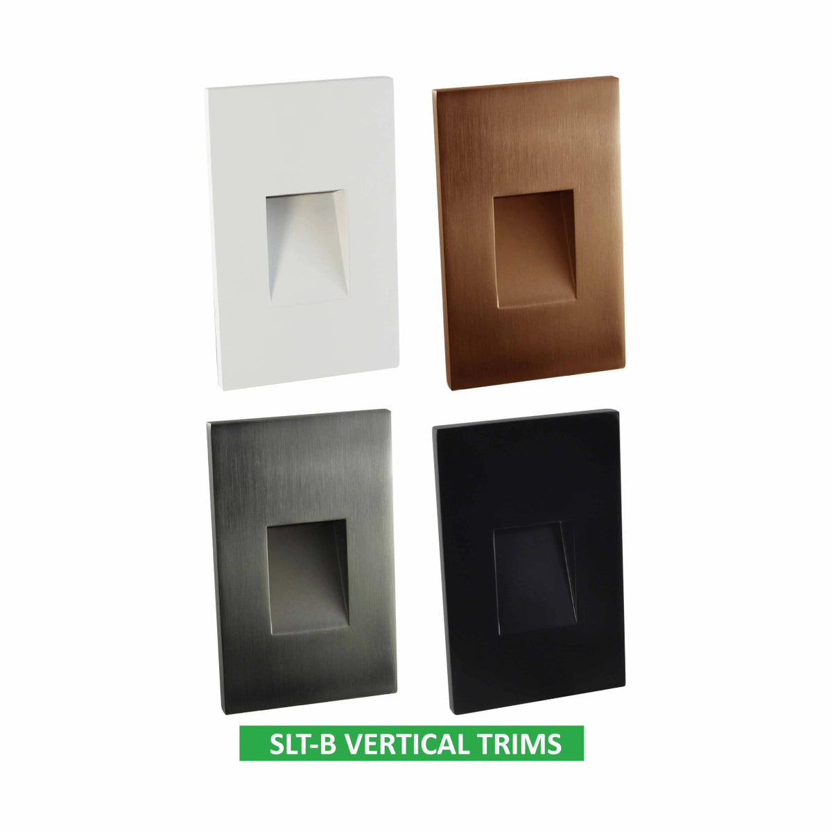 Westgate LED Faceplates Used With Glare Free Illumination Single Gang Step Light