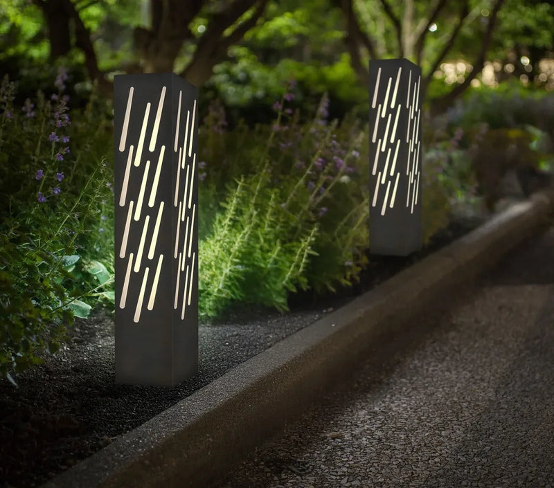 Westgate 120V/277V LED Cascade Square Bollard