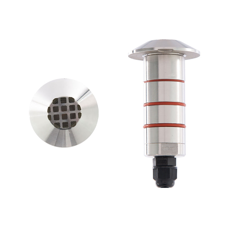WAC 1" LED Edge Louver Recessed Round Inground Landscape Light