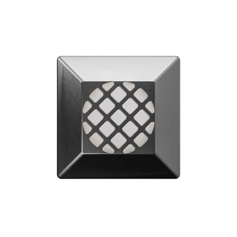 WAC 2" LED Square Lux Louver Step Light