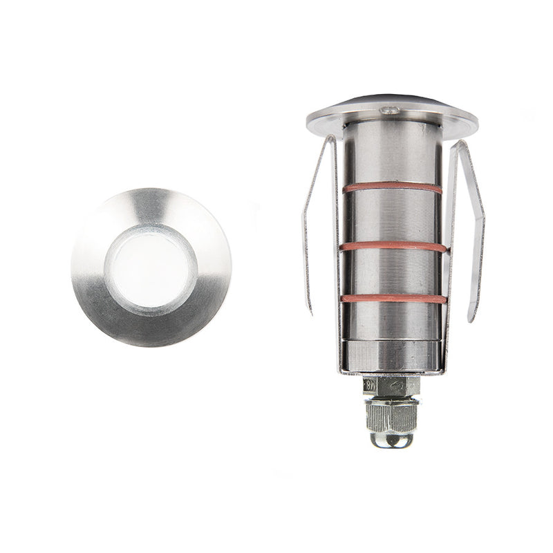 WAC 1" LED Way Point Micro Inground Indicator Light